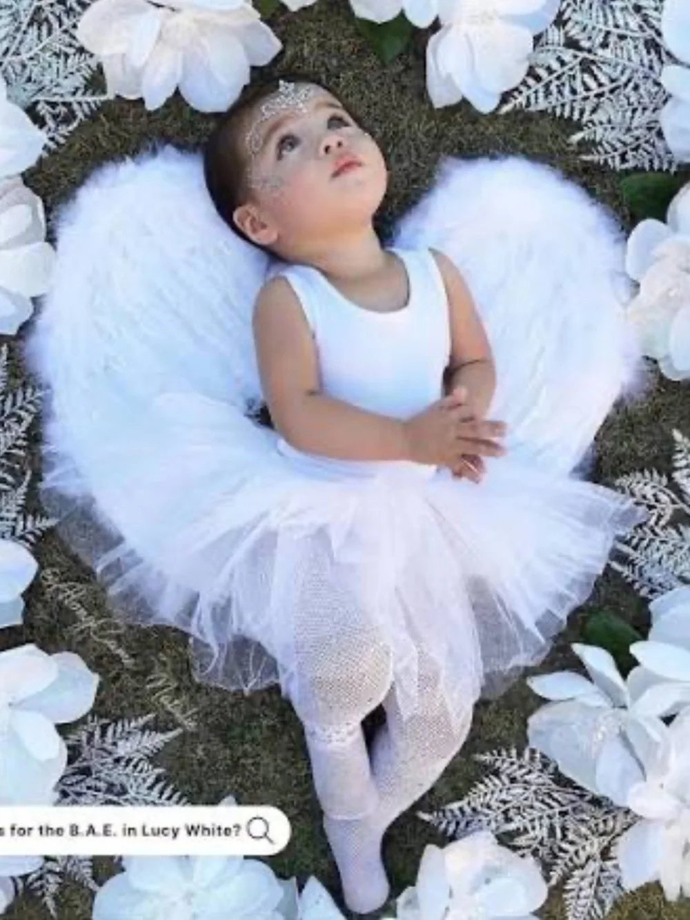 NWT 6Y iloveplum White Tank B.A.E Tutu Dress!